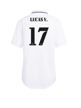 Real Madrid Lucas Vazquez #17 Heimtrikot für Frauen 2022-23 Kurzarm